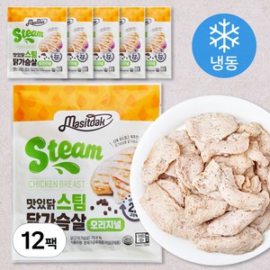 맛있닭 스팀 닭가슴살 오리지널 (냉동), 100g, 12팩