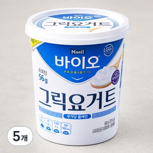 매일유업 바이오 그릭 요거트, 800g, 5개