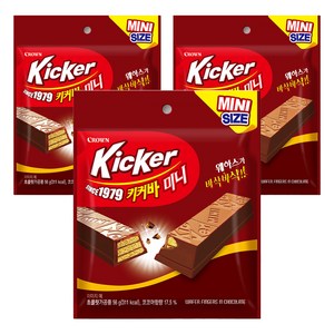 크라운 키커바 미니, 56g, 3개