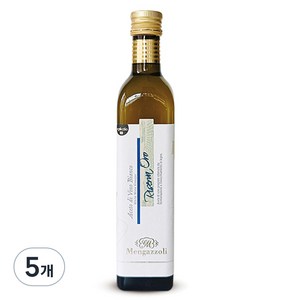 멩가졸리 화이트 와인 비네가 아세토 디 비노 와인식초, 500ml, 5개