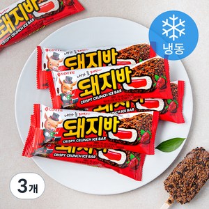 롯데웰푸드 롯데 돼지바 (냉동), 70ml, 18개