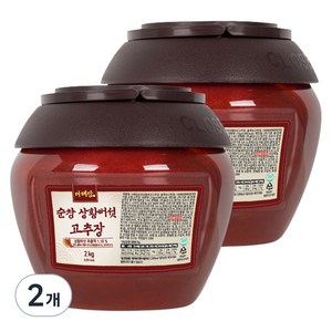 THE해담 순창 상황버섯 고추장, 2kg, 2개