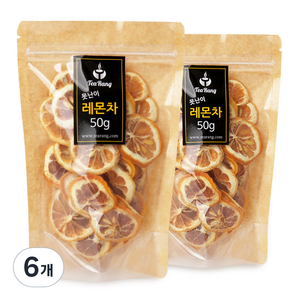 티랑 못난이 레몬, 50g, 6개