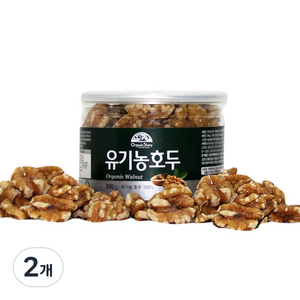 [오가닉스토리] 오가닉스토리 유기농 호두, 200g, 2개