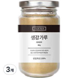 신선약초 생강가루, 80g, 3개