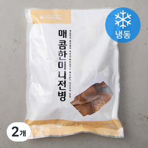 한만두 매콤한 미니 전병 (냉동), 1kg, 2개