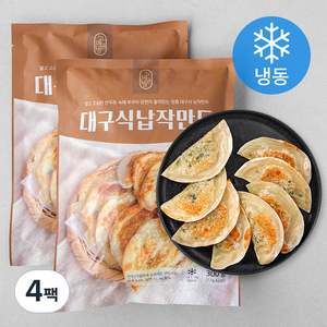 고메공방 대구식 납작만두 (냉동), 300g, 4팩