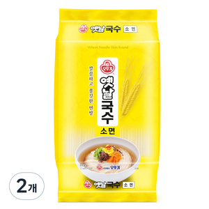 오뚜기옛날 국수 소면, 2.5kg, 2개