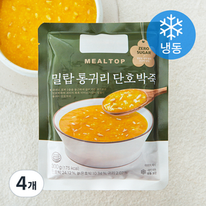 밀탑 통귀리 단호박죽 (냉동), 300g, 4개