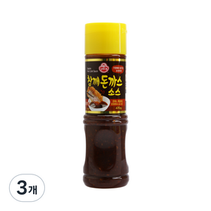 오뚜기 참깨 돈까스 소스 S, 470g, 3개