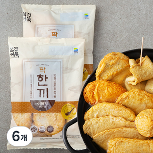 삼진어묵 딱 한끼 어묵탕 순한맛, 308g, 6개