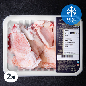 화담우 한우 도가니 탕 육수용 (냉동), 800g, 2개