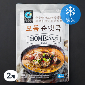 청정원 모듬 순댓국 1~2인분 (냉동), 400g, 2개