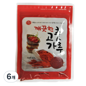 햇살나래 깨끗한 고춧가루, 100g, 6개