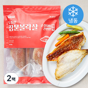 프리미어 두툼한 장문볼락살 필렛 (냉동), 650g, 2팩