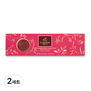 고디바 레이디 누아르 바닐라 다크 초콜릿 12p, 100g, 2세트