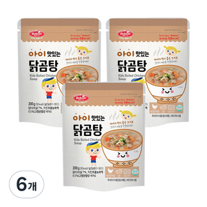 베베스트 아이 맛있는 닭곰탕 200g, 6개