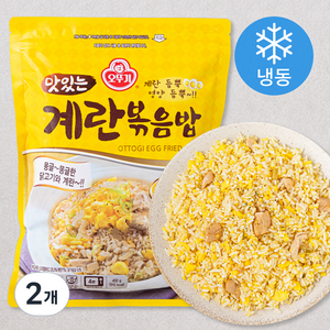 오뚜기 맛있는 계란볶음밥 2인분 (냉동), 450g, 2개