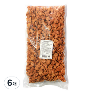 소라형 두부과자, 800g, 6개
