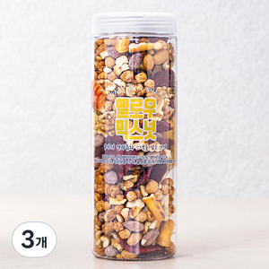 허니버터 옐로우 믹스넛, 450g, 3개