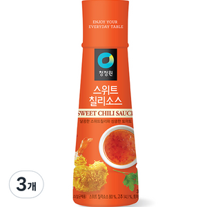 대상 청정원 스위트칠리소스, 3개, 365g