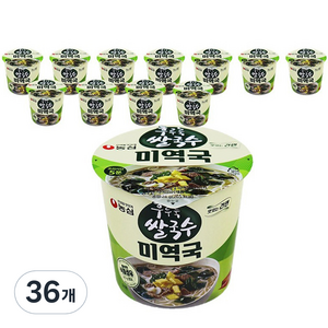 후루룩 쌀국수 미역국 74g, 36개