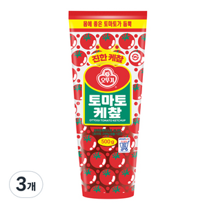 오뚜기 토마토 케찹, 500g, 3개