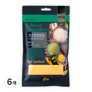 브레드가든 치즈혼합분말, 90g, 6개