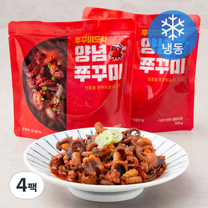 쭈꾸미도사 양념쭈꾸미(냉동), 320g, 4팩