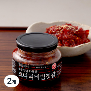 담은차이 좋은양념 가득한 코다리비빔젓갈, 250g, 2개