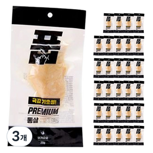 풉 고양이 간식 통살 닭가슴살 30p, 치킨맛, 660g, 3개