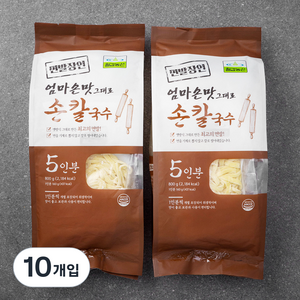 칠갑농산 손칼국수 5인분, 800g, 10개입