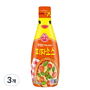 오뚜기 맛있는 피자소스, 175g, 3개