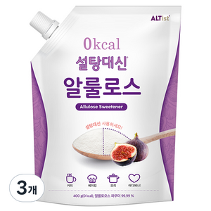 알티스트 설탕대신 알룰로스, 400g, 3개