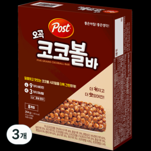 포스트 오곡 코코볼바, 264g, 3개