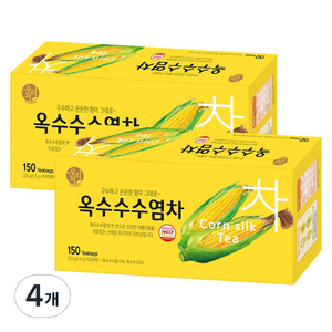 우리차 옥수수수염차, 1.5g, 150개입, 4개