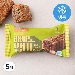 헬씨누리 바빠도 밥바 소불고기 (냉동), 100g, 5개