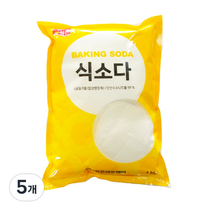 청은에프엔비 식소다, 1kg, 5개