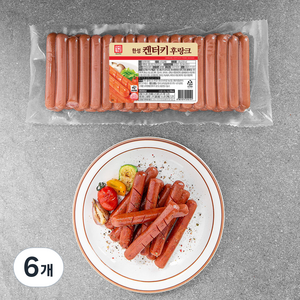 한성기업 켄터키 후랑크 H 소시지, 1kg, 6개