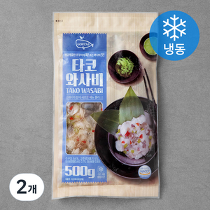 고래미 타코와사비 (냉동), 500g, 2개