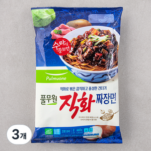 풀무원 직화짜장면 2인분, 660g, 3개