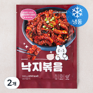 쿠캣 낙지볶음 (냉동), 300g, 2개