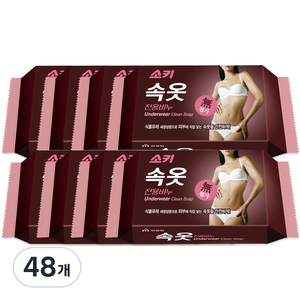 소키 속옷 전용 세탁비누, 150g, 48개