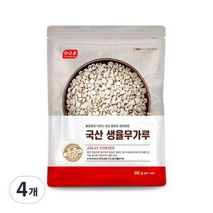 오큐비 생율무가루, 500g, 4개