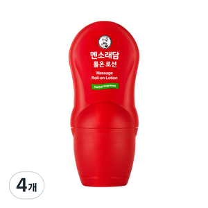 멘소래담 롤 온 로션 50ml, 1개입, 4개