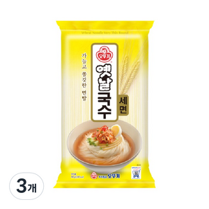 오뚜기옛날 국수 세면, 900g, 3개