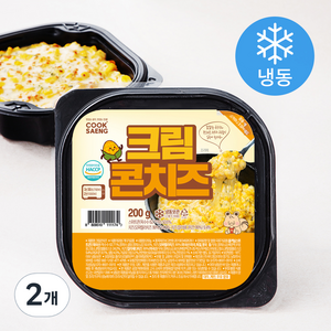 쿡생 크림 콘치즈 (냉동), 200g, 2개