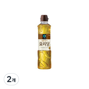 청정원 달콤한 끈기 요리당, 700g, 2개