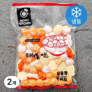 모노키친 피쉬볼 믹스 (냉동), 1kg, 2개