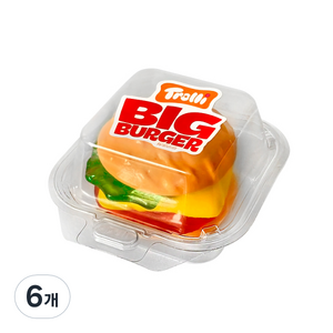 트롤리 XXL 버거 젤리 1개입, 50g, 6개